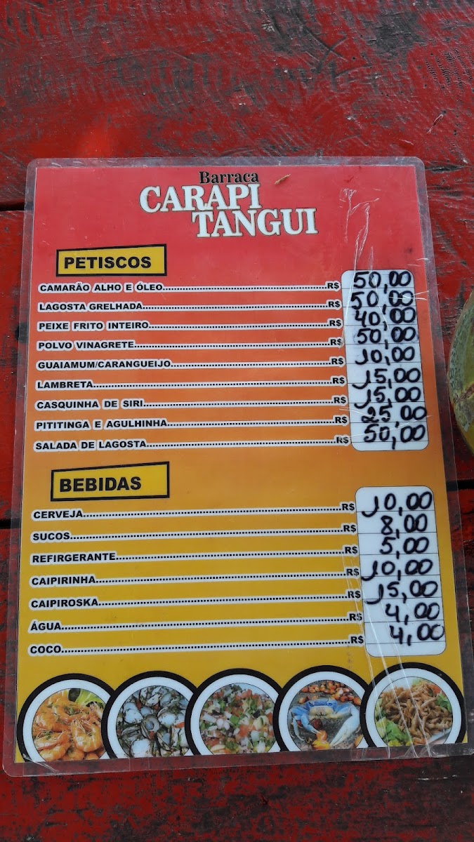 Menu Barraca Carapitangui-10